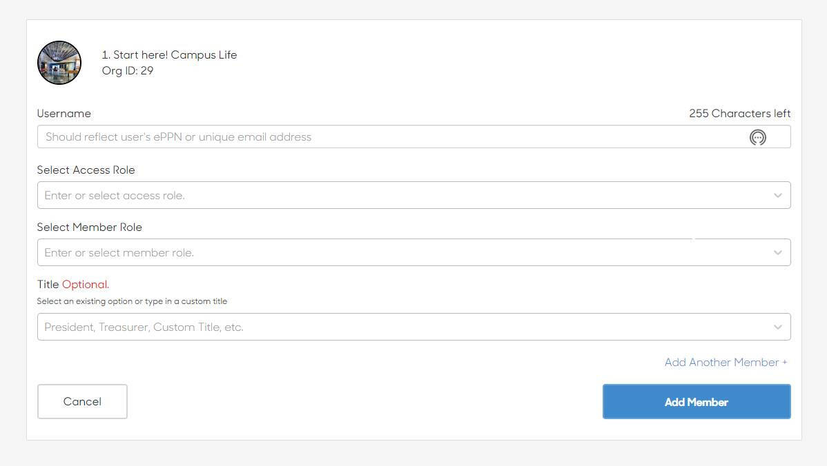 Adding Users Image